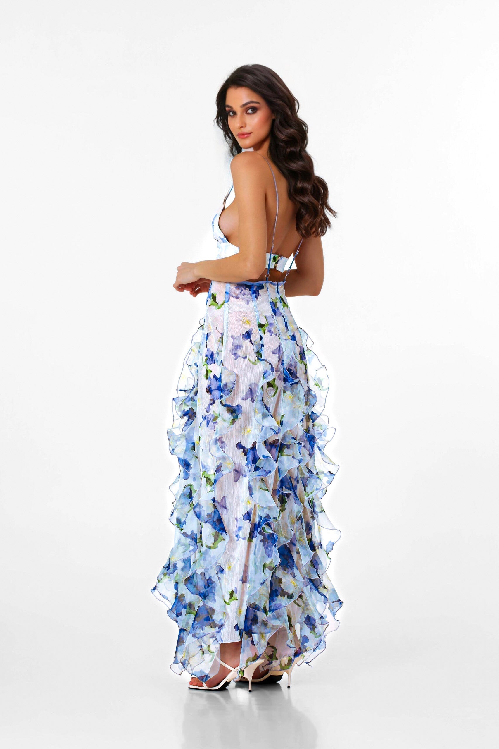 Spring Iris Dress